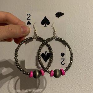 Navajo Pearl Earrings